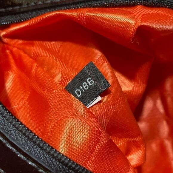 Kate Spade Zebra Print Hobo Bag Red Interior Bow - Picture 13 of 14